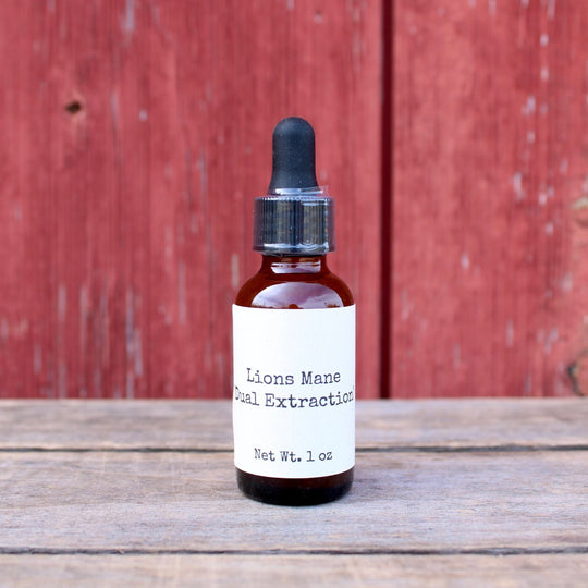 Lions Mane Mushroom Dual Extraction Tincture
