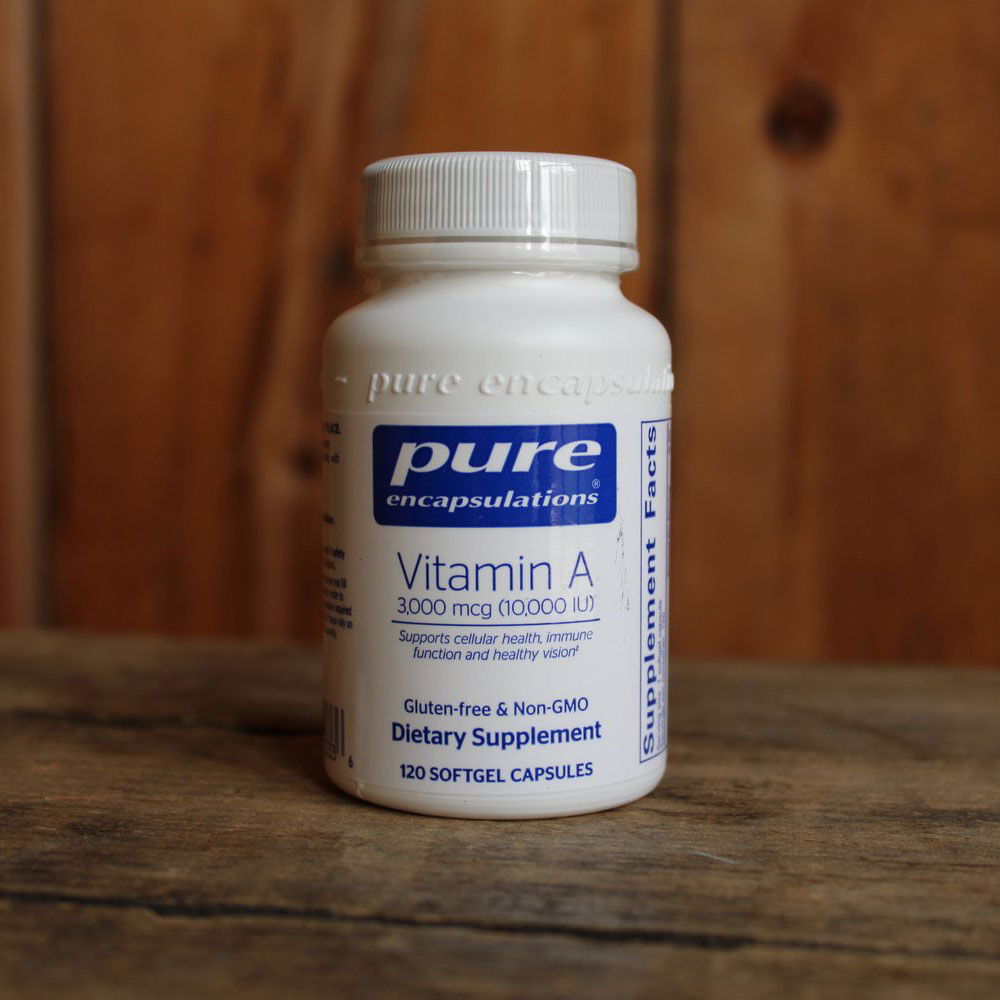 Vitamin A 3,000 mcg (10,000 IU)