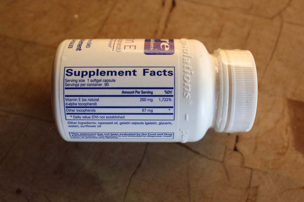 Vitamin E (with mixed tocopherols)